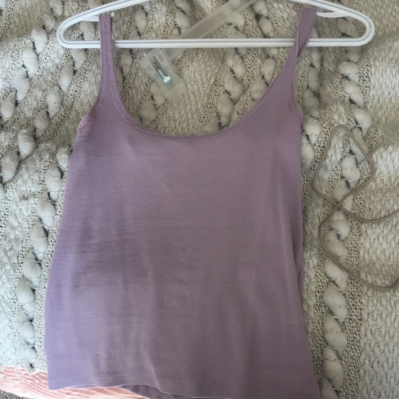Zara worn twice lavendar tank - Picture 2 of 3
